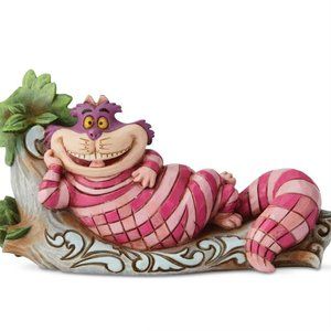 Disney Traditions Jim Shore Cheshire Cat on Tree - NEW -